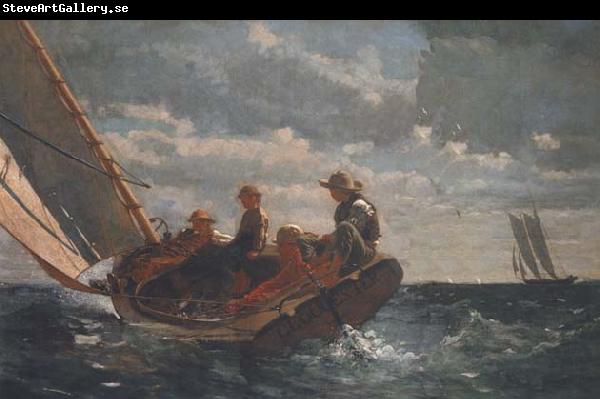 Winslow Homer Breezing Up (A Fair Wind) (mk44)
